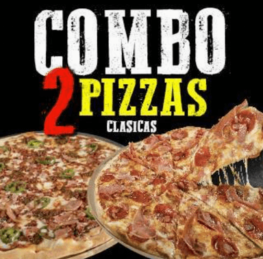 2 Pizzas.