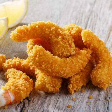 Camarones Empanizados