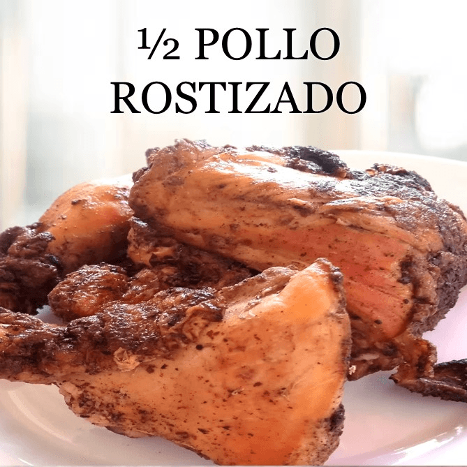 1/2 Pollo Rostizado (4 Piezas)