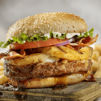Hamburguesa Hawaiana