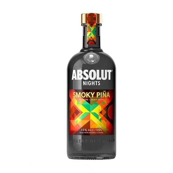 Absolut Vodka Nights Smoky Piña 700 ml