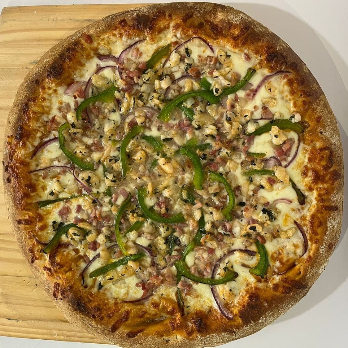 Pizza Grande de Camarón