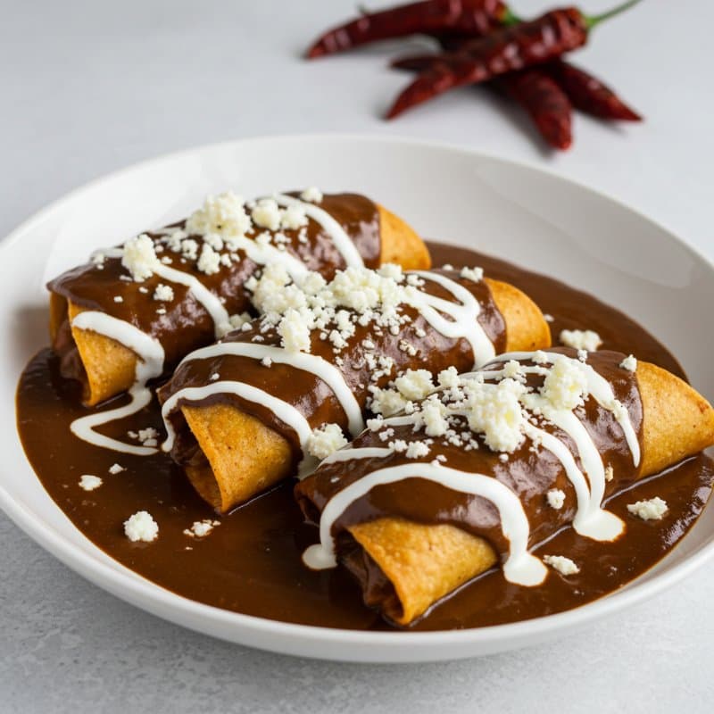 Enfrijoladas