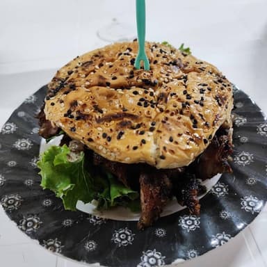 Hamburguesa de Brusket