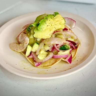 Tostada de Aguachile