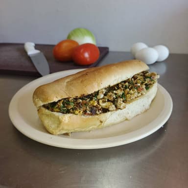 Torta de Huevo con Chaya
