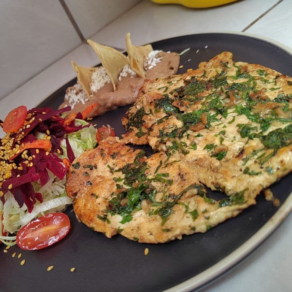 Pechuga al Cilantro