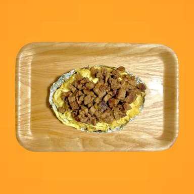 Papa Asada con Carne