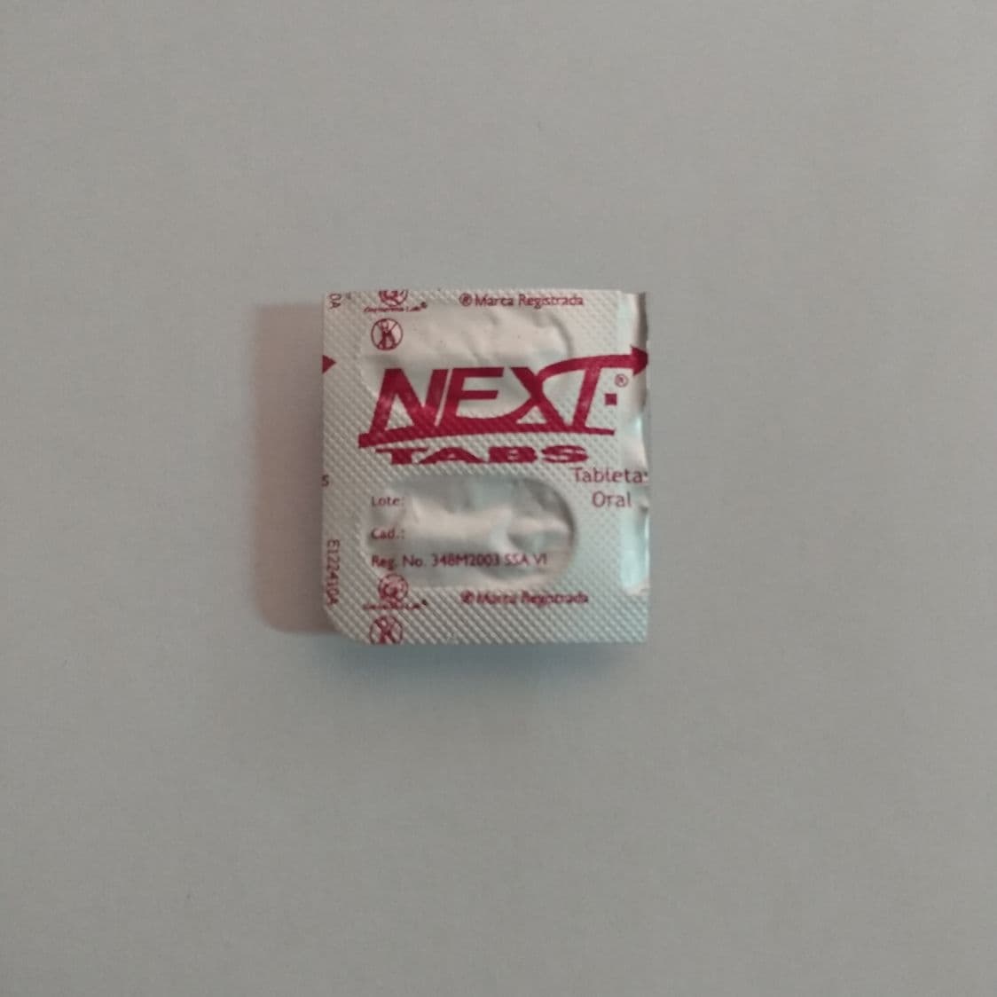 Next antigripal 2 tabletas