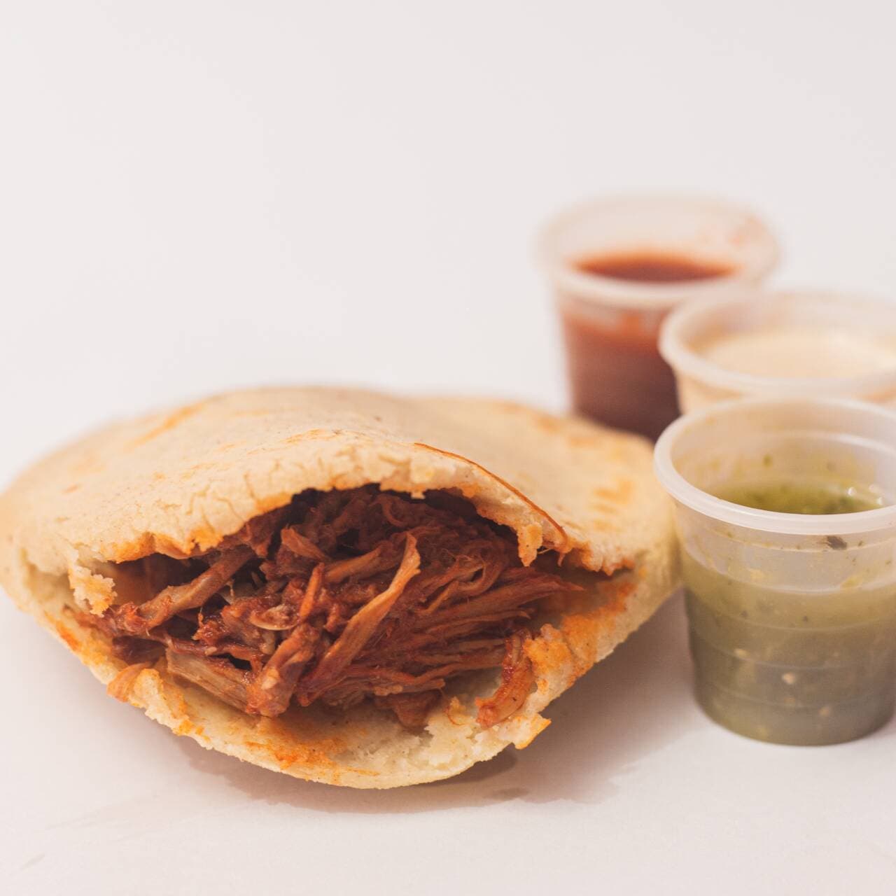 Gordita de Carne con Chile