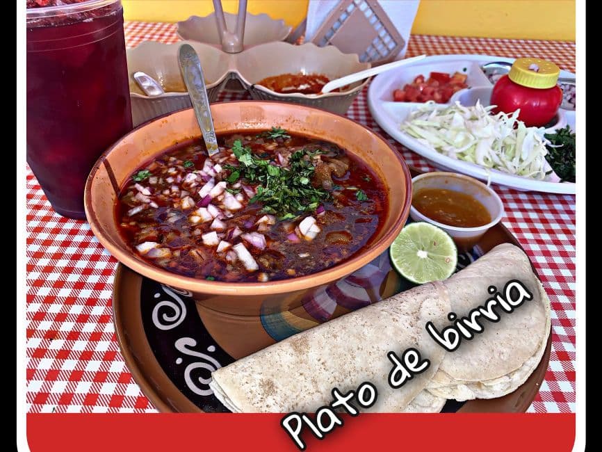 1/2 Litro de Birria ( Plato)