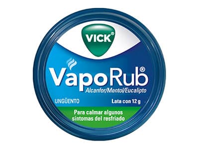 UNGÜENTO VICK VAPORUB LATA 12 G