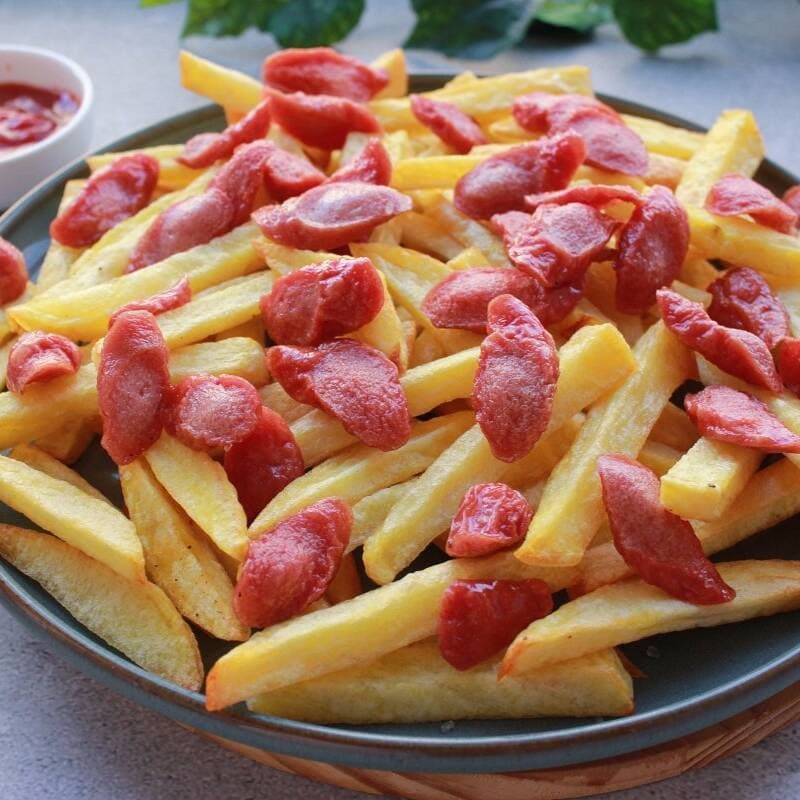 Salchipapas Big Rey Para Dos