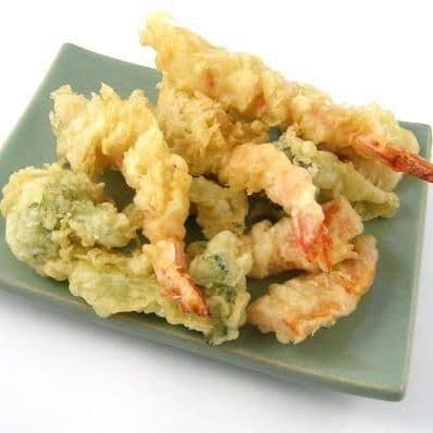 Tempura Vegetales con Camarón