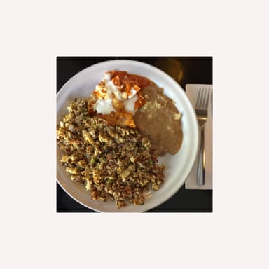 Acorazado-Huevos con Frijoles