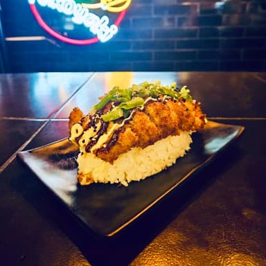 Katsudon de Lomo De Cerdo