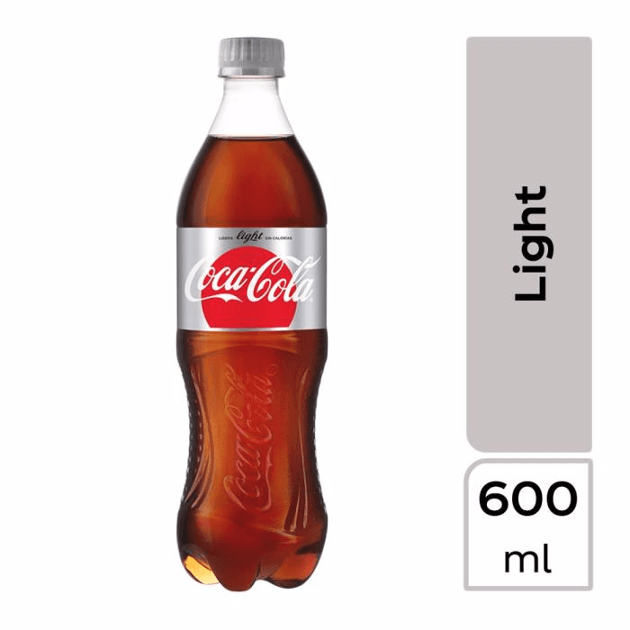 Coca Cola Ligth 600 Ml.