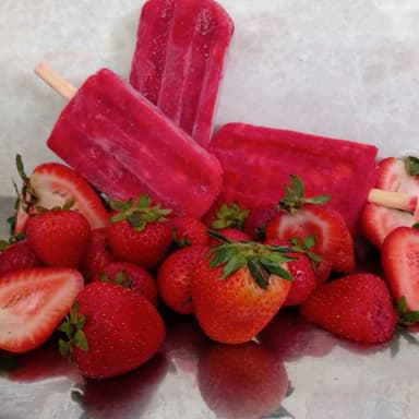 Paleta de Fresa de Agua