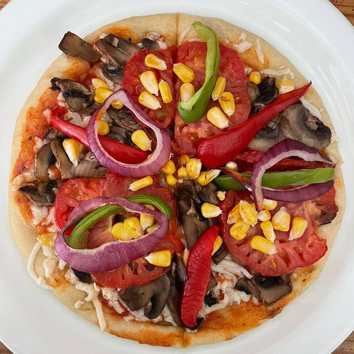 Pizza de Vegetales