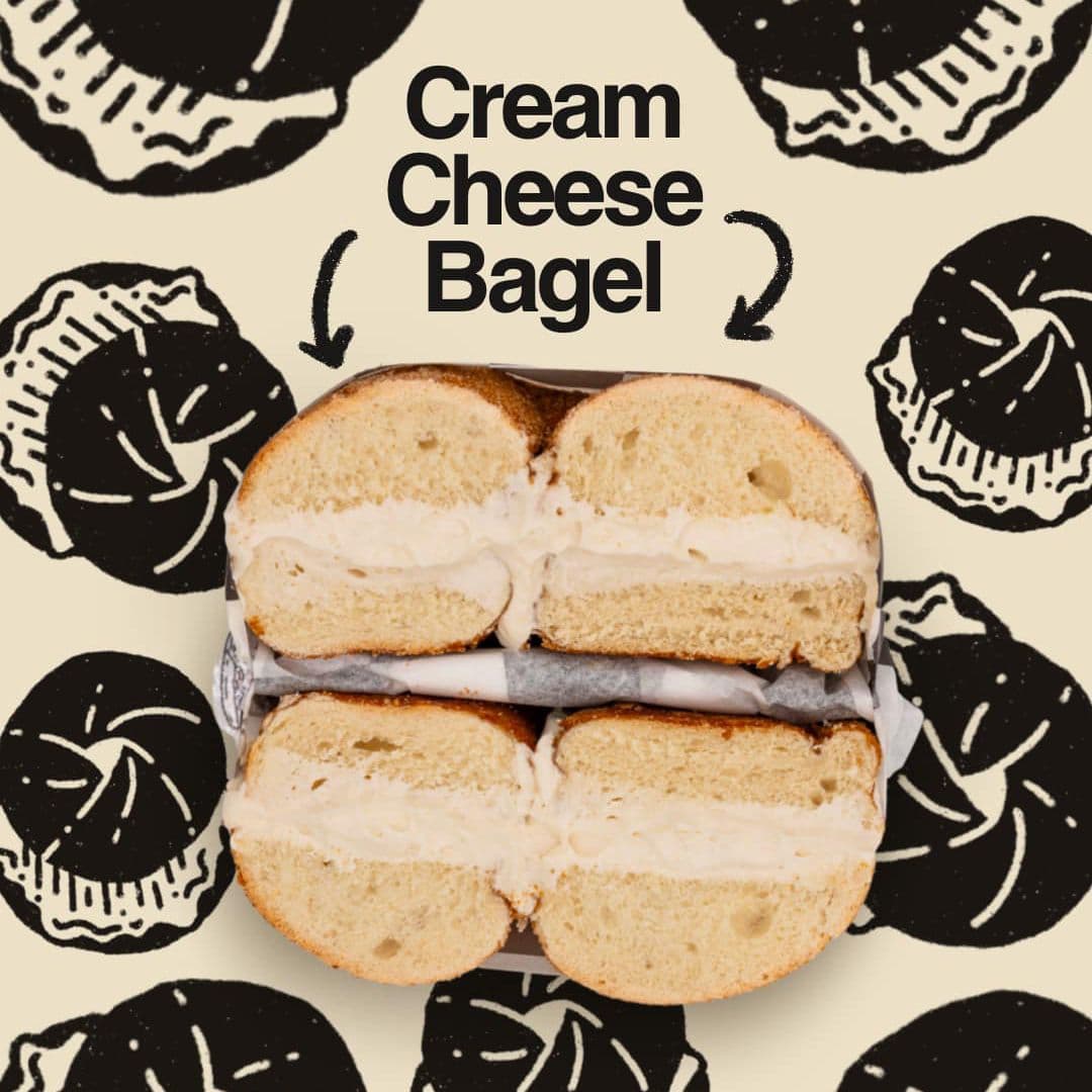 Queso Crema Bagel