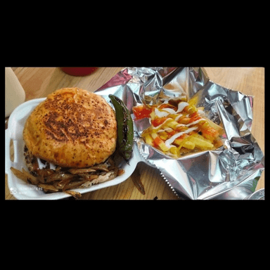 Promo hamburguesa con papas