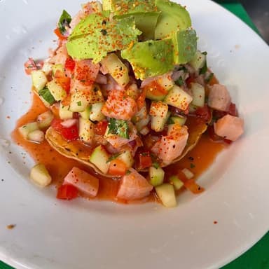 Ceviche Camarón Cocido