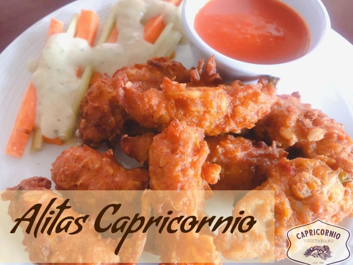 Alitas Capricornio Vegan