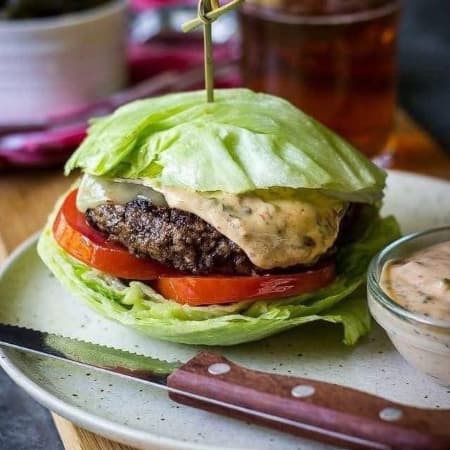 Hamburguesa Keto