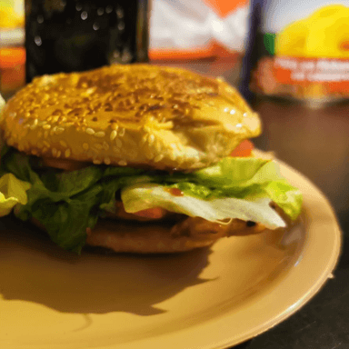 Hamburguesa Sencilla de Res