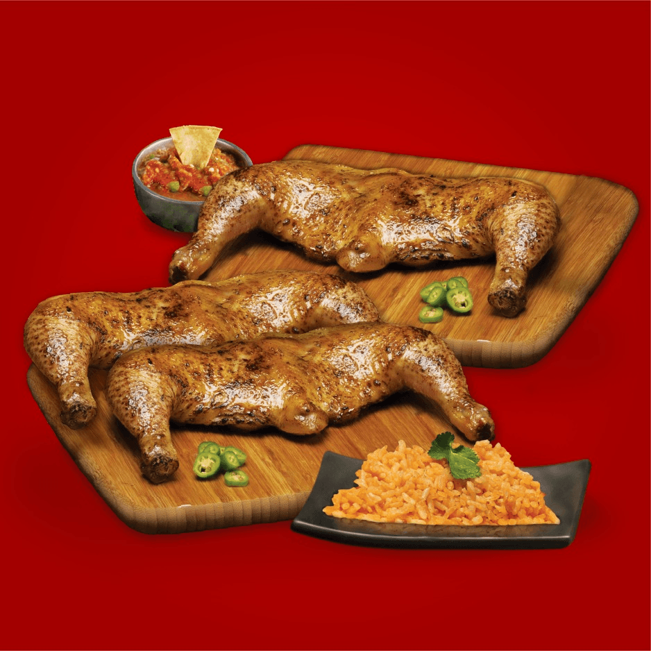 PKT Ahorres 3 Medio Pollo de Piernas y Muslos