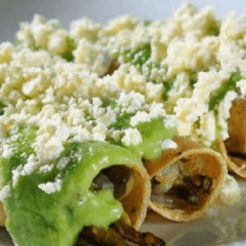 TACOS DORADOS POLLO