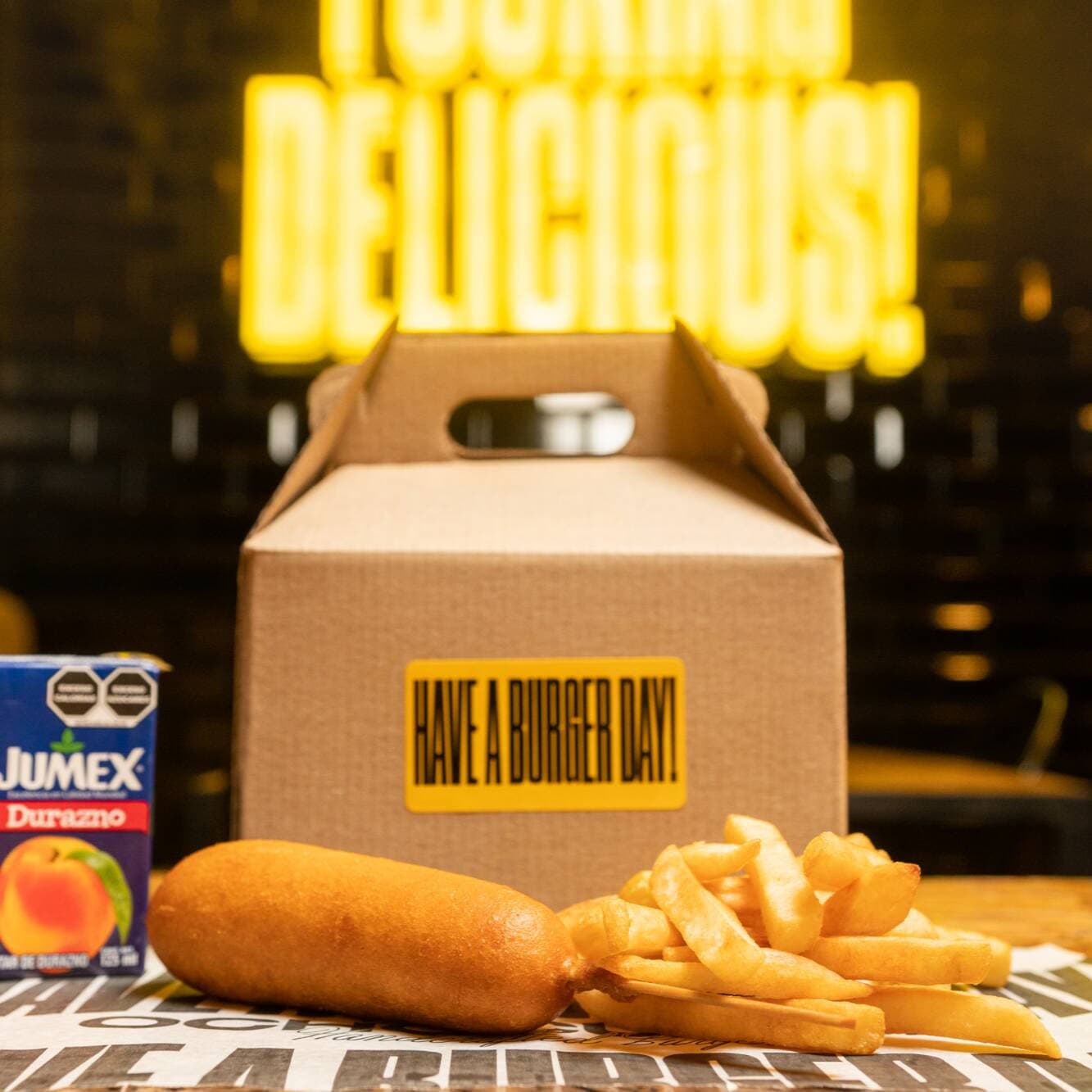 Cajita Infantil con Mini Burger
