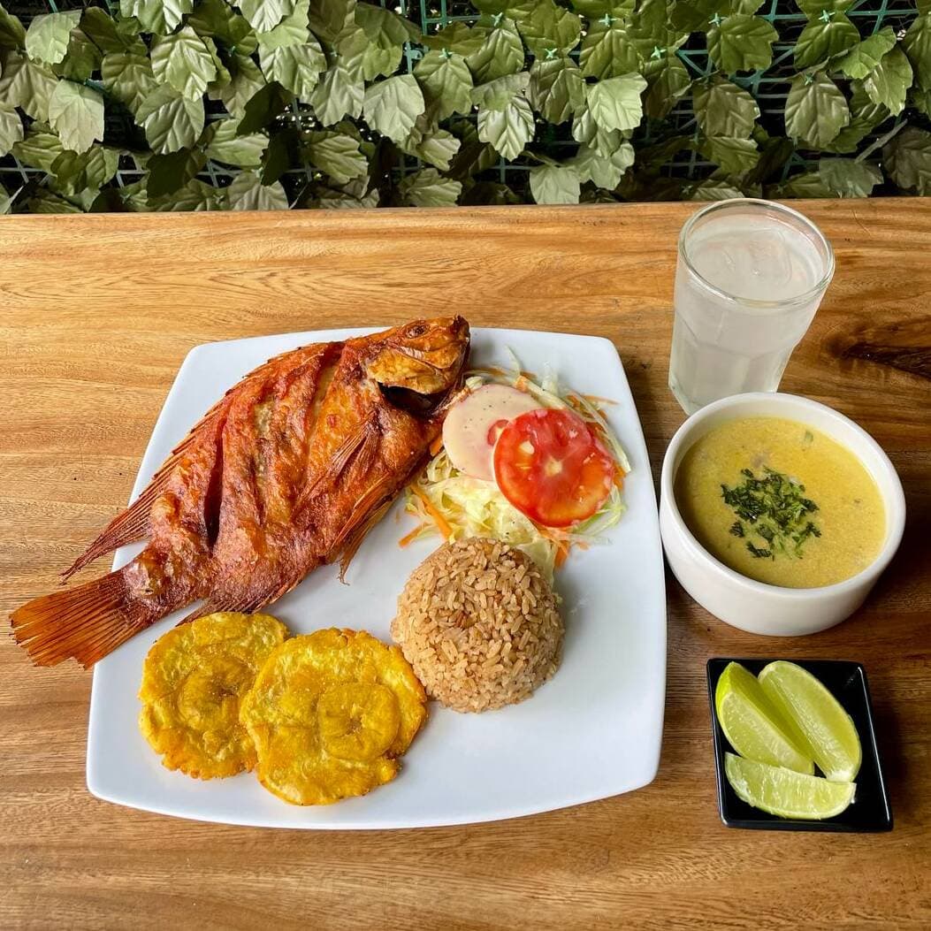 Menú  con Tilapia