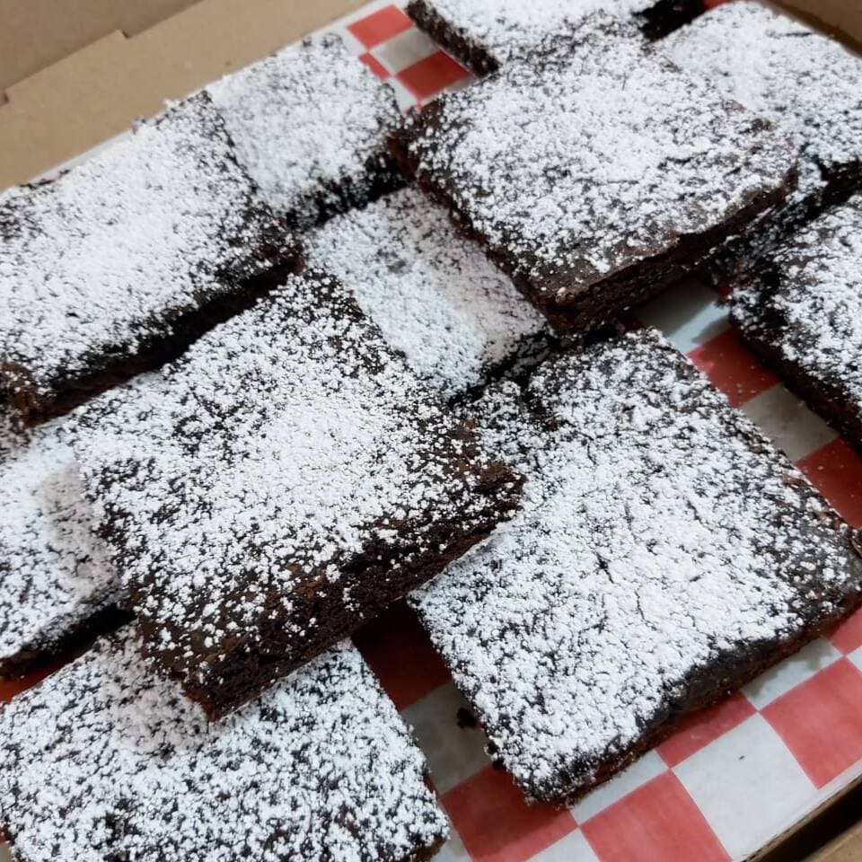 Brownie con Azúcar Glass x 1