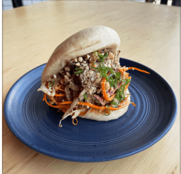Bao de pulled pork