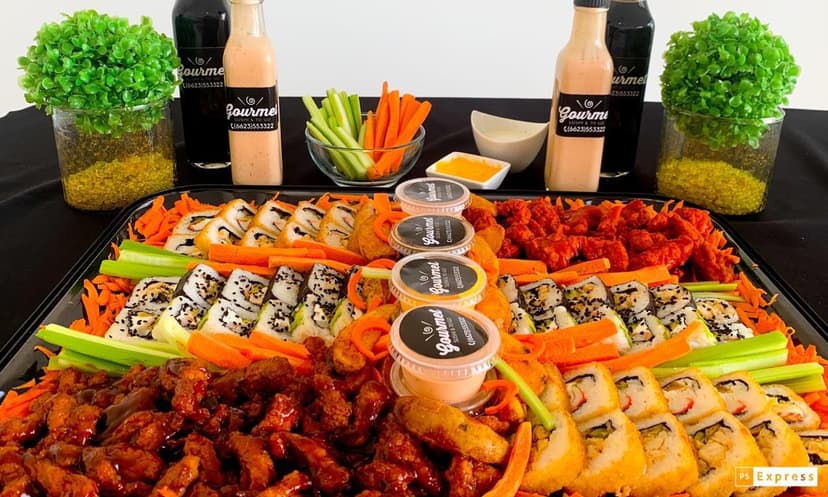 Gourmet Sushi Charolas