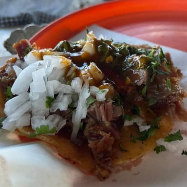 Taco Suadero Maíz