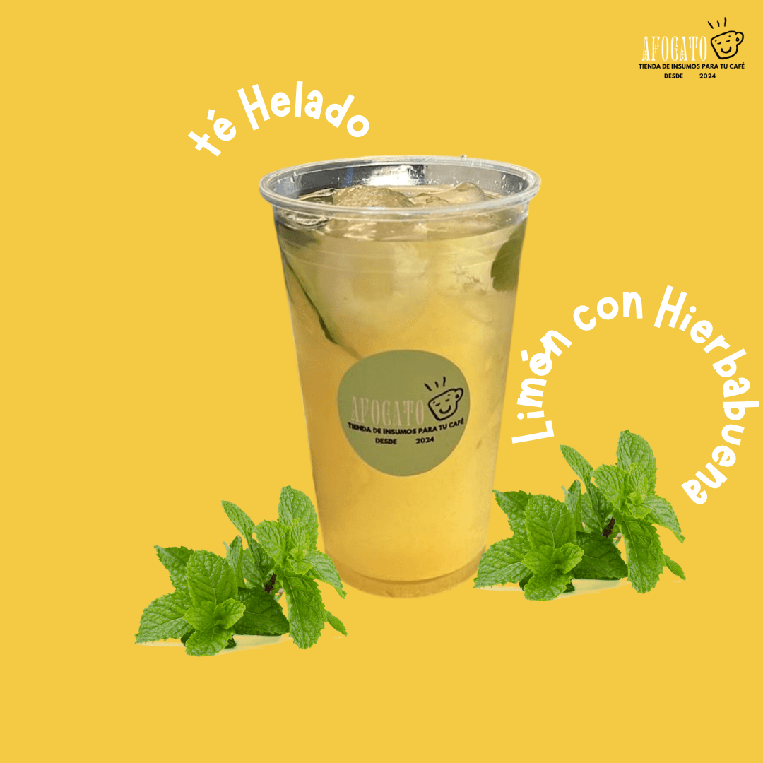 Té Helado de Limón y Hierbabuena