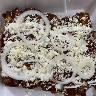 Enmoladas con 5 piezas