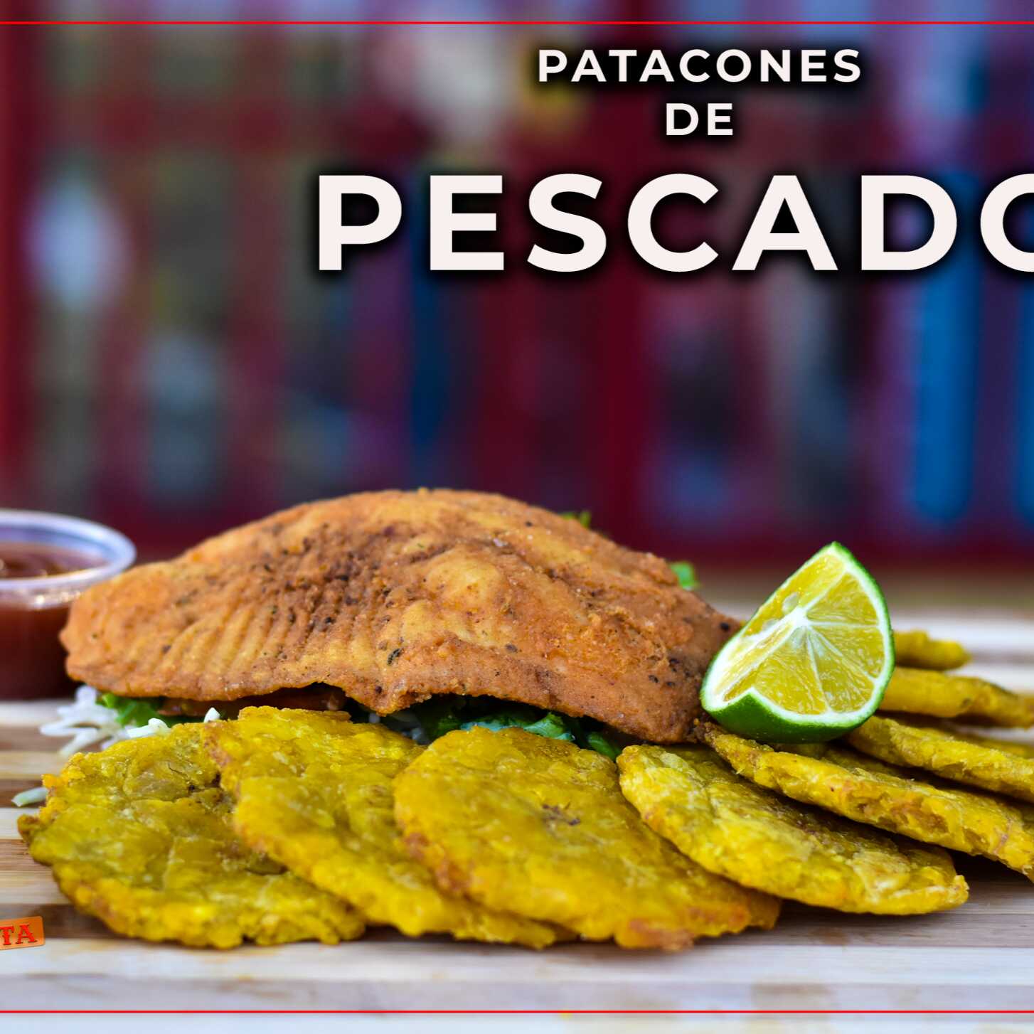 Patacones con Pescado
