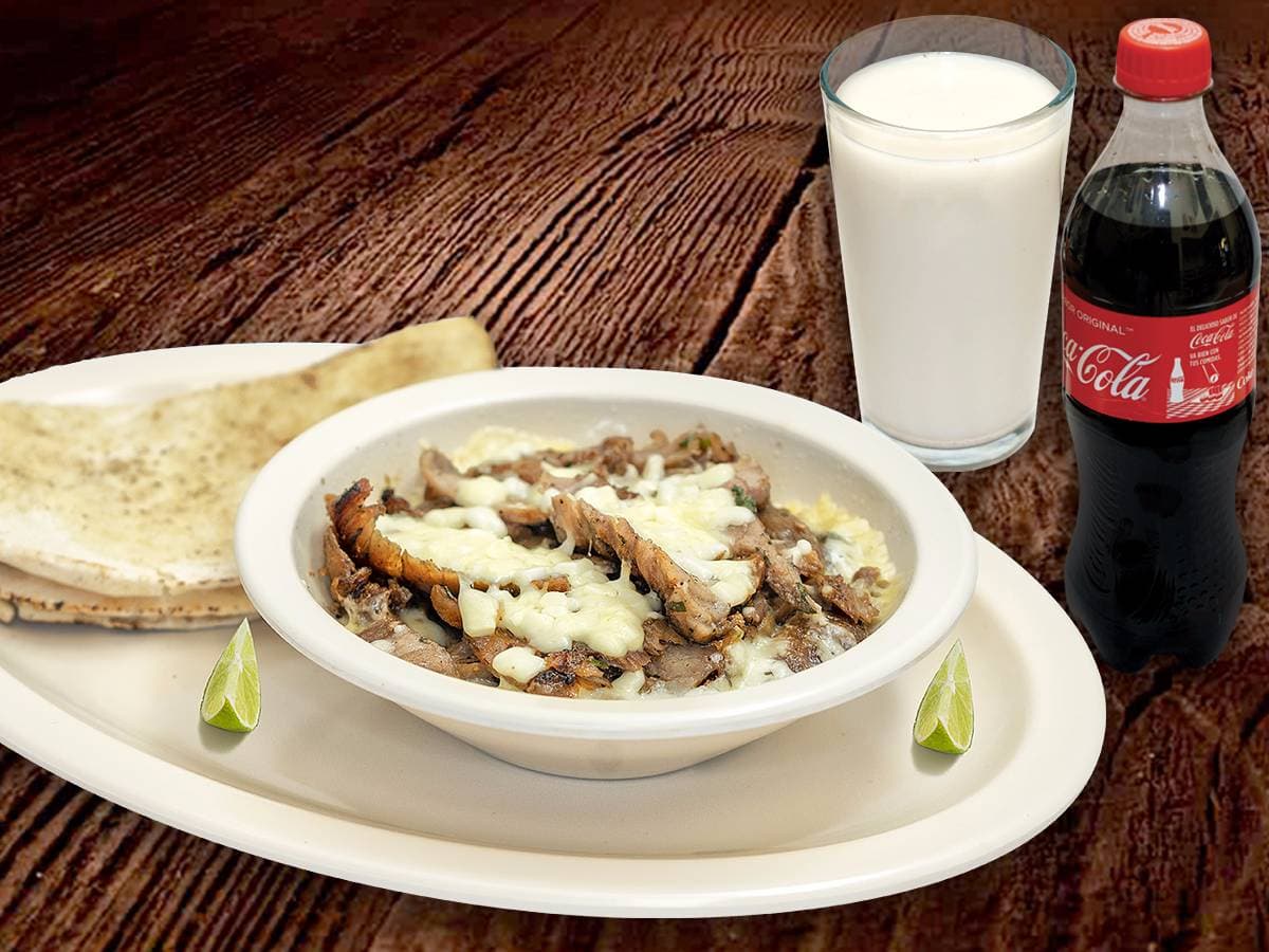 1 Queso Árabe + bebida