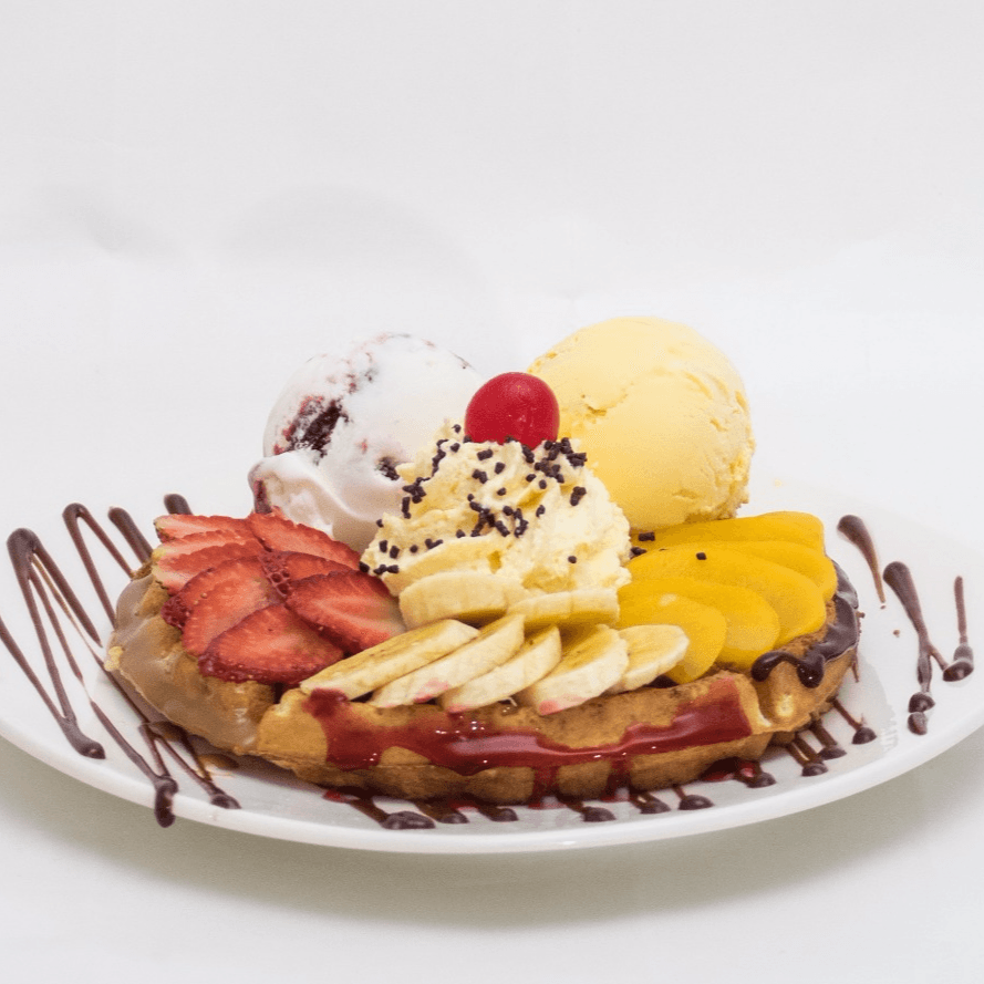Waffle Frutal
