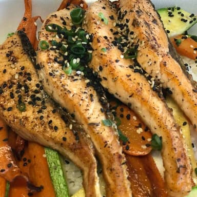 Teriyaki Salmón