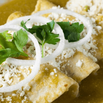 ENCHILADAS VERDES