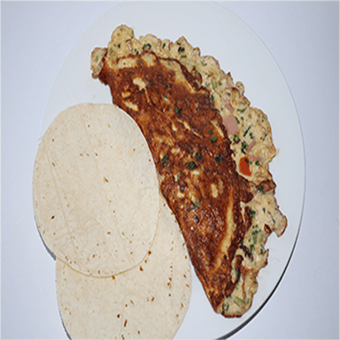 Omelette Americano + Jugo de Naranja