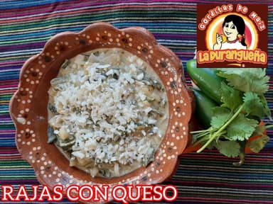 Rajas con Queso