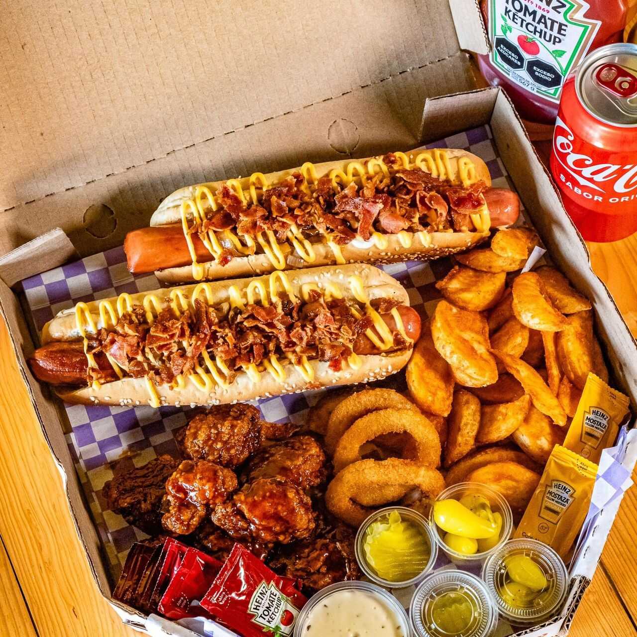 Box Duo Hot Dog