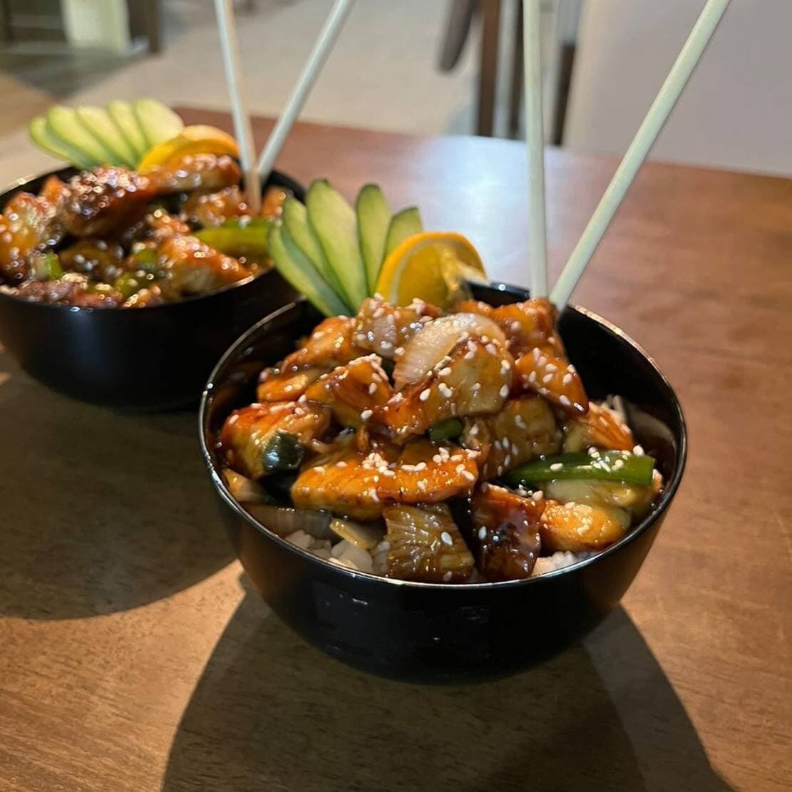 teriyaky de pollo