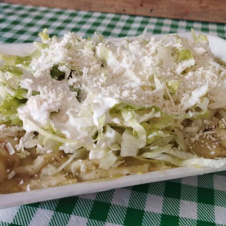 Enchiladas con pollo