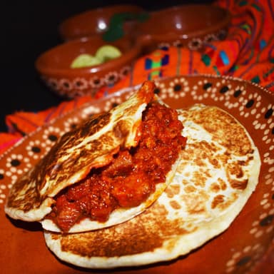 Gordita de Harina - Asado